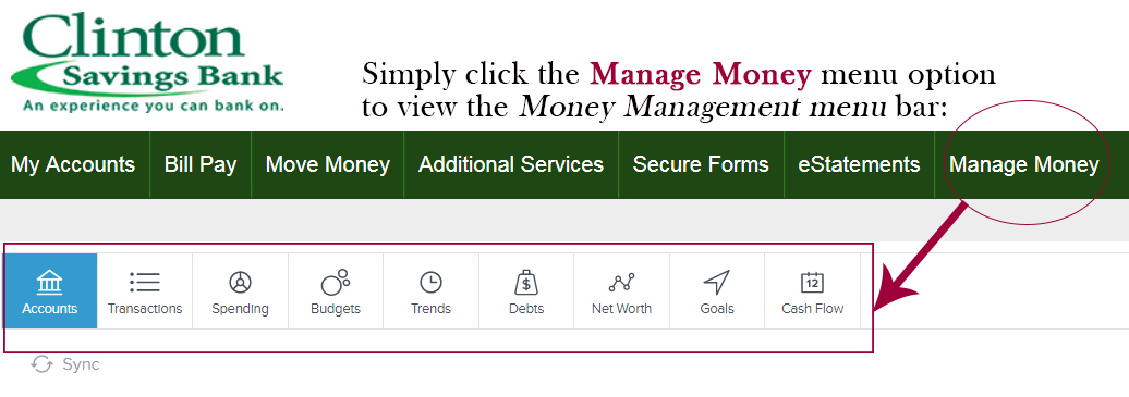 money management clinton savings bank clinton ma manage my money online
